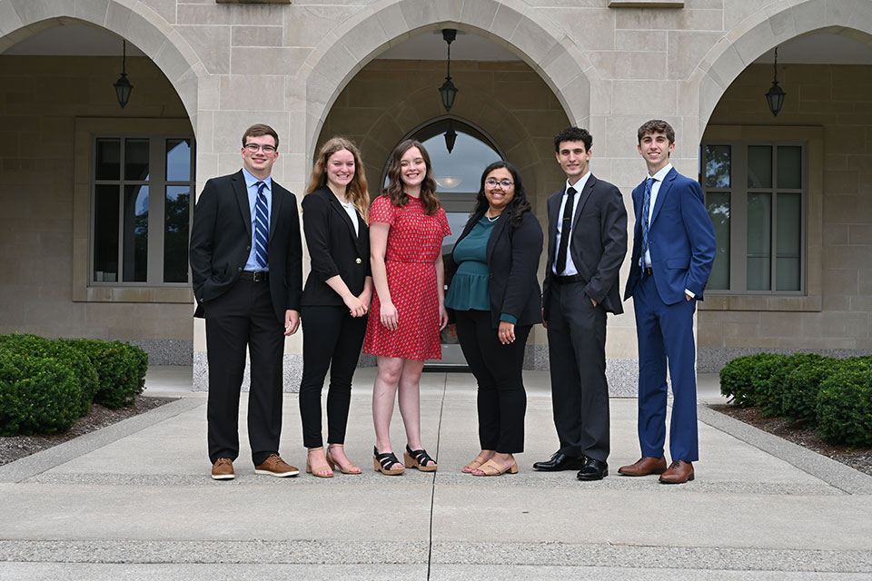 The 2024-2025 Student Government Association Executive Board.