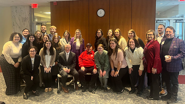 The 2025 Teddi Dance for Love Committee with President Rooney, Gary Mervis, and Dino Kay.