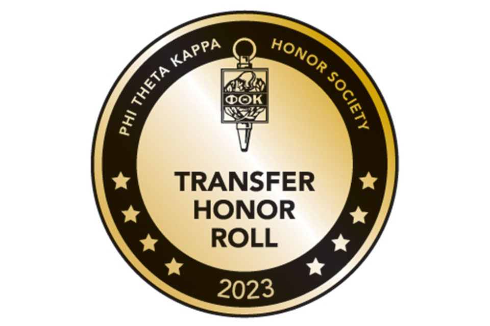 Badge: 2023 Transfer Honor Roll