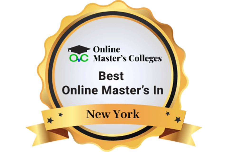 Seal: Best Online Master's Degree Programs in New York