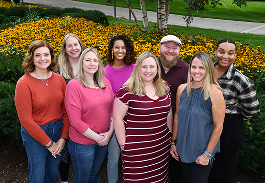 Staff of the Health and Wellness Center at Fisher.